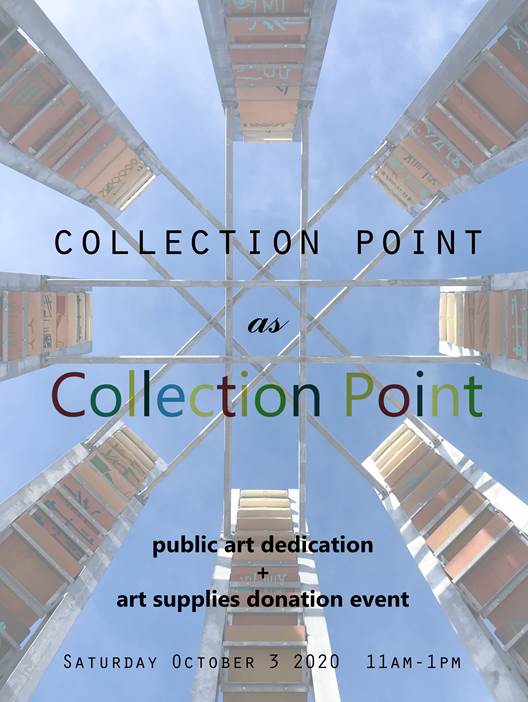Art supply donation drive to celebrate ＂Collection Point＂