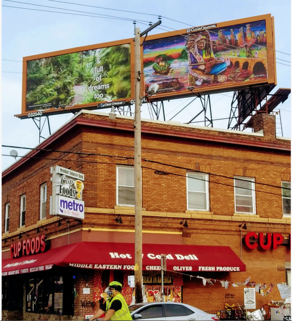 Read more about the article The Social Justice Billboard Project and NE SCULPTURE