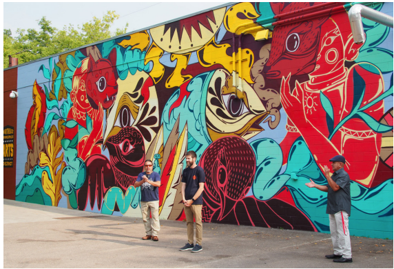 Murals bring Arts District, Northeast to life