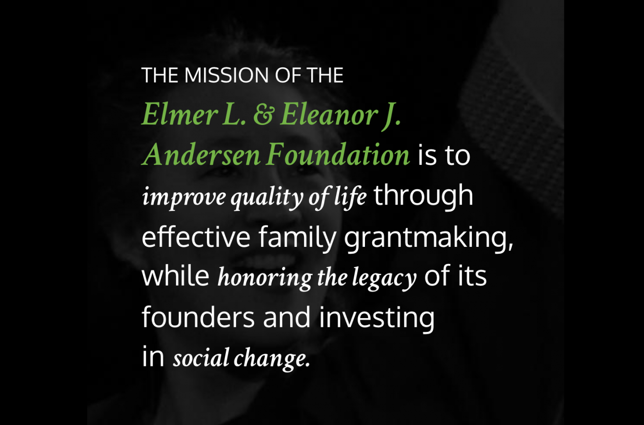 Acknowledging foundation funding