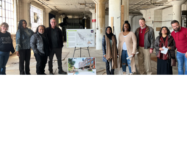 Ilhan Omar visits NKB affordable housing project