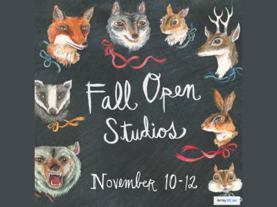Nov. 10-11-12 is Fall Open Studio weekend in Northeast
