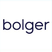 The word bolger written in dark blue lowercase letters against a white background.